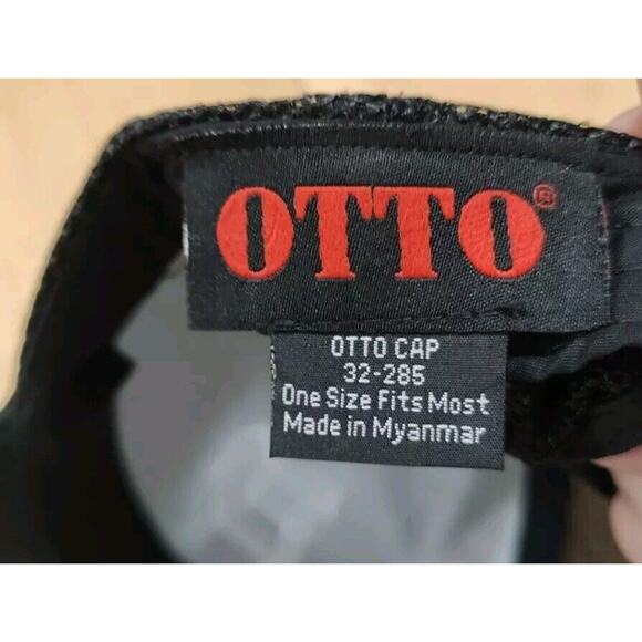 Portland Gear Hat “P” Black Adjustable Trucker Cap Vented adult Oregon - Picture 7 of 8